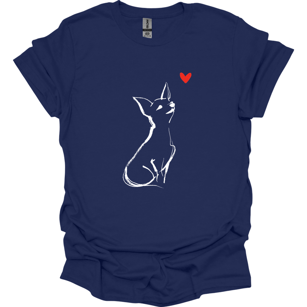 Chihuahua - Sketch Dog T-Shirt