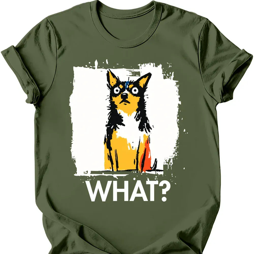 Chihuahua what tee military green