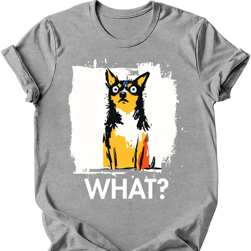 Chihuahua what tee sport grey