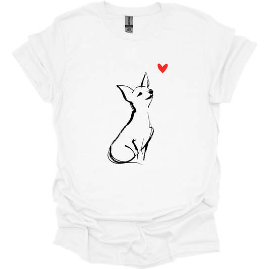 Chihuahua - Sketch Dog T-Shirt