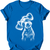 Chinese Crested - Tilted Dog T-Shirt