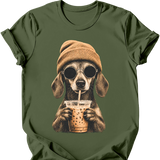 Chiweenie - Hipster Dog T-Shirt