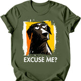 Chocolate Labrador - Excuse Me Dog T-Shirt