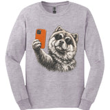 Chow Chow - Selfie Dog Long Sleeve