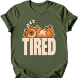 Chow Chow - Tired Dog T-Shirt