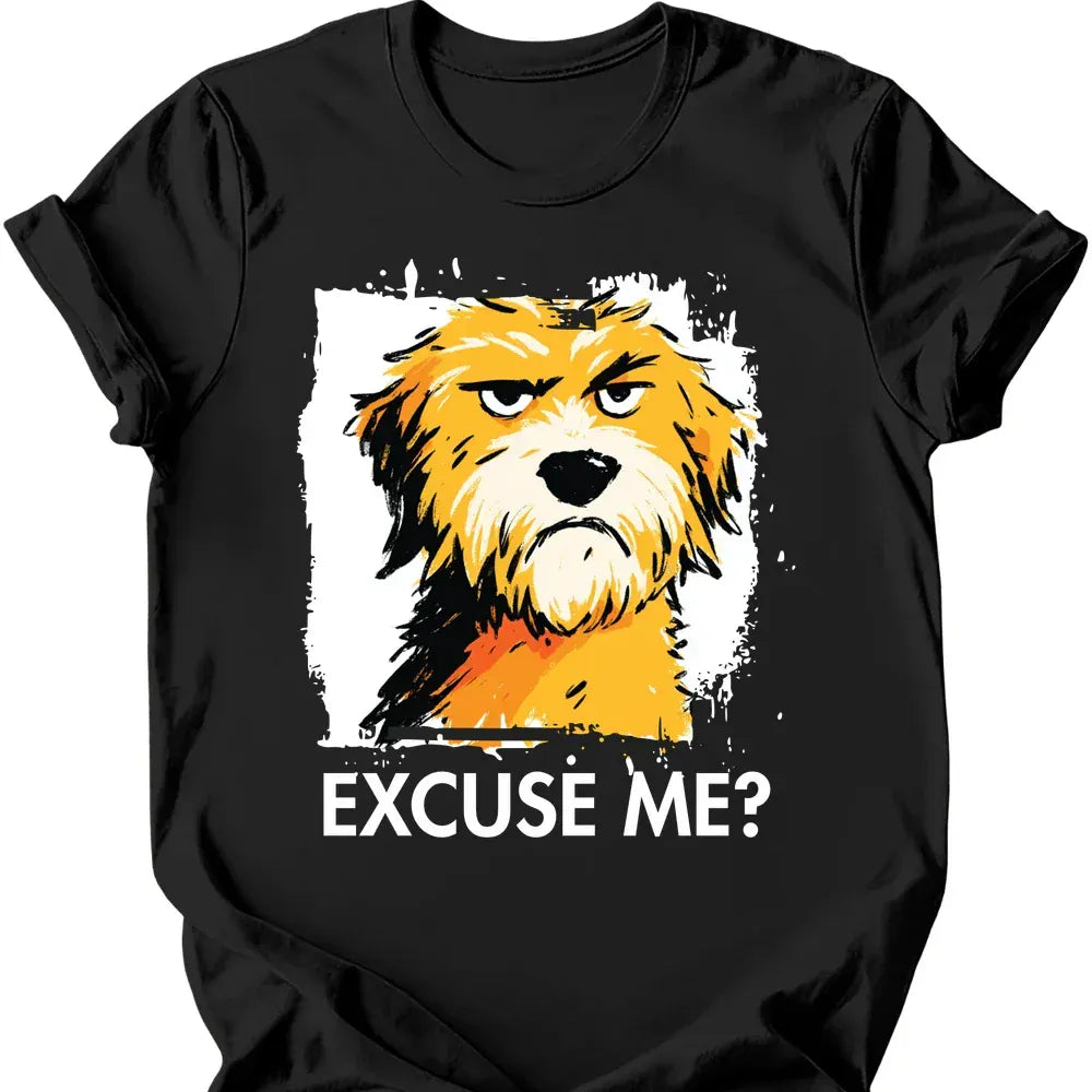 Cockapoo excuse me tee black