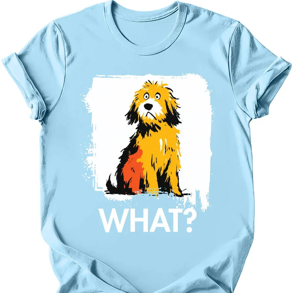 Cockapoo what tee light blue