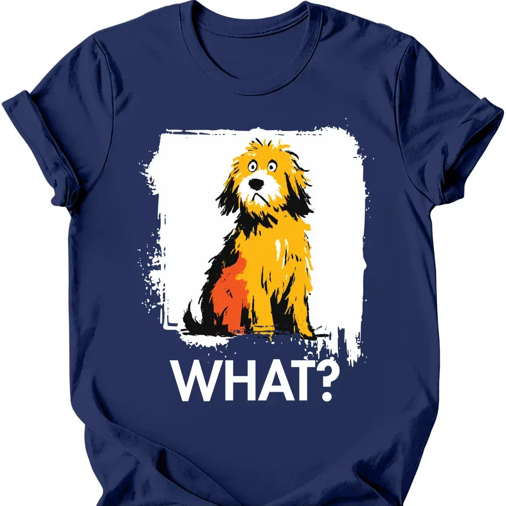 Cockapoo what tee navy