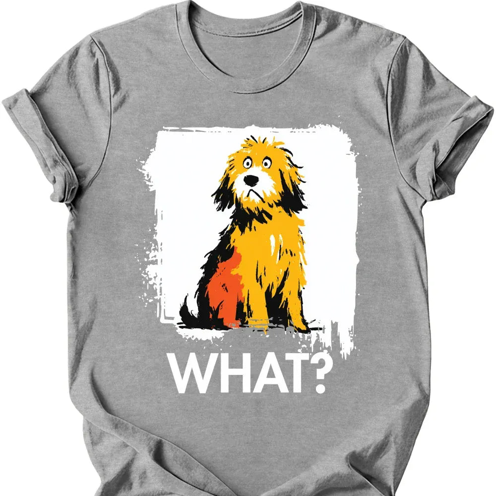 Cockapoo what tee sport grey