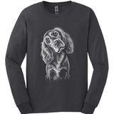 Cocker Spaniel - Tilted Dog Long Sleeve