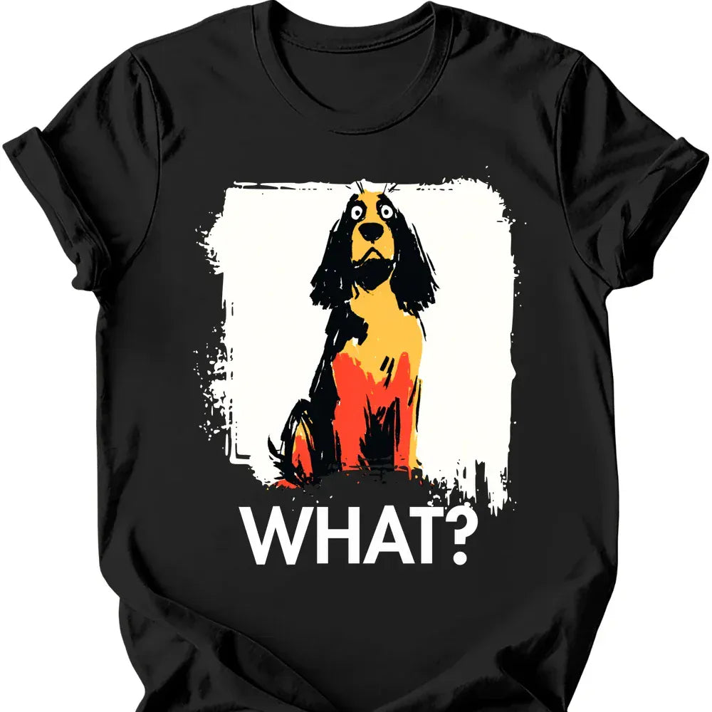 Cocker Spaniel what tee black