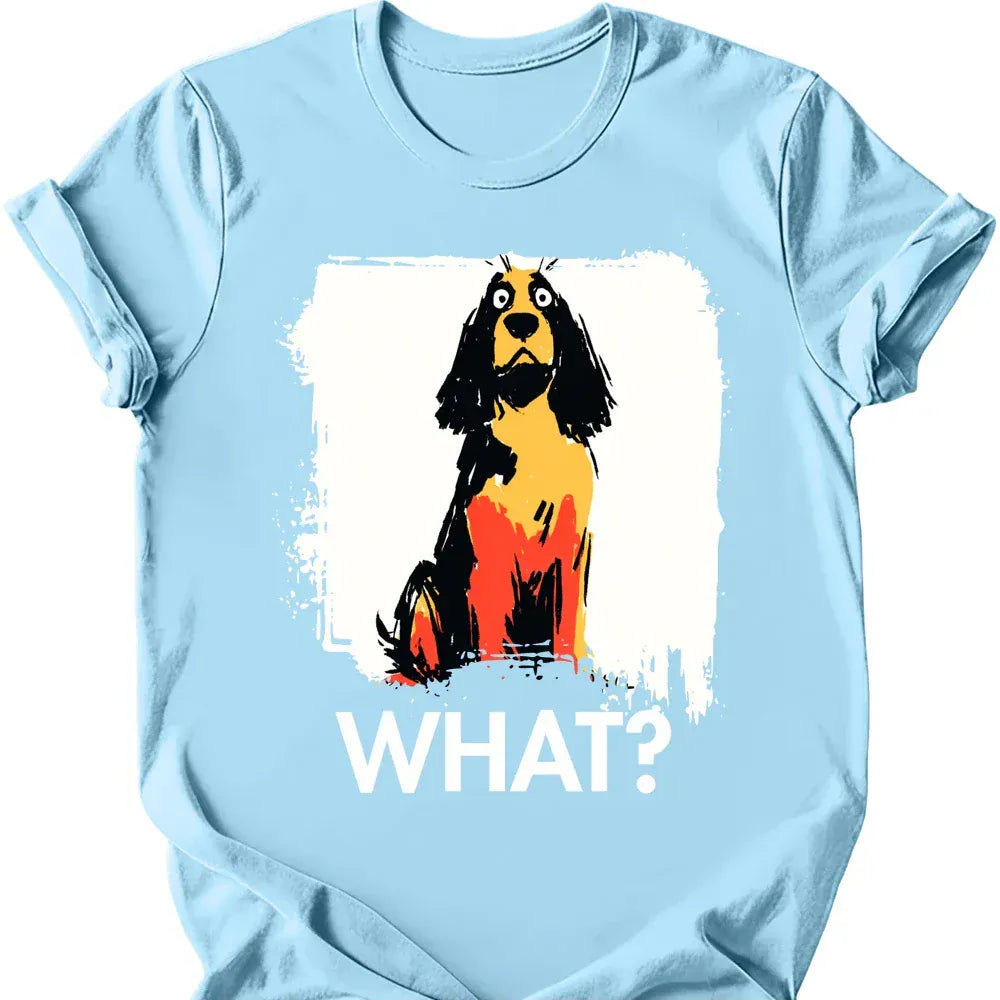 Cocker Spaniel what tee light blue