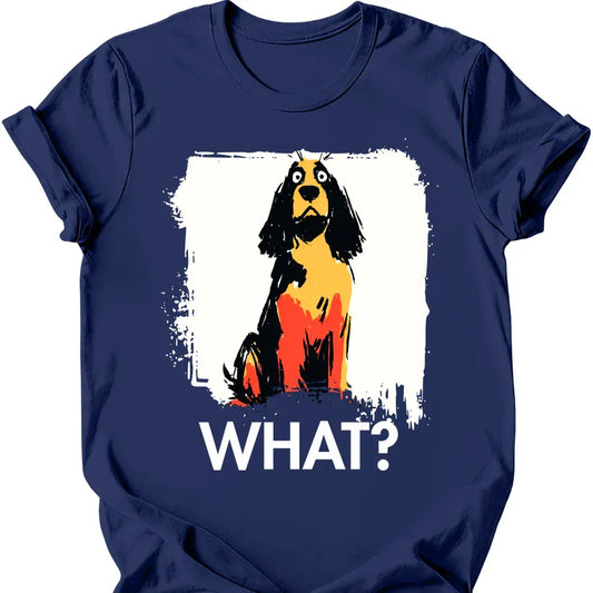 Cocker Spaniel what tee navy