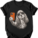 Cocker Spaniel - Selfie Dog T-Shirt