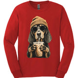 Coonhound - Hipster Dog Long Sleeve