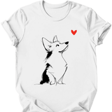 Corgi - Sketch Dog T-Shirt