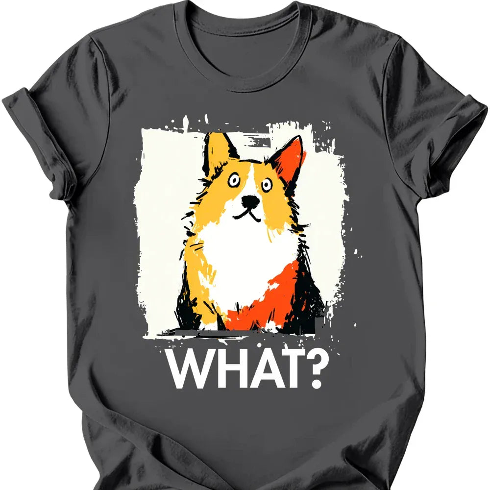Corgi what tee charcoal