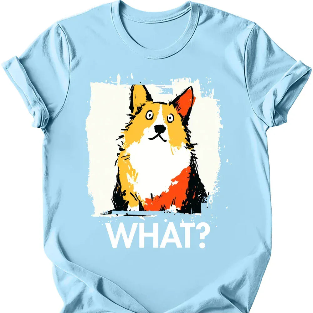 Corgi what tee light blue