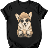 Corgi - Hipster Dog T-Shirt