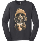 Dachshund - Hipster Dog Long Sleeve