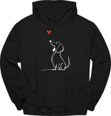 Dachshund - Sketch Dog Hoodie