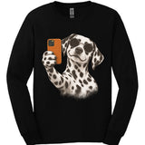 Dalmatian - Selfie Dog Long Sleeve