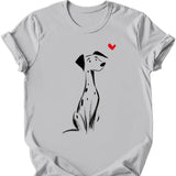 Dalmatian - Sketch Dog T-Shirt