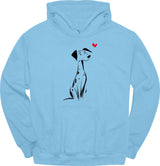 Dalmatian - Sketch Dog Hoodie