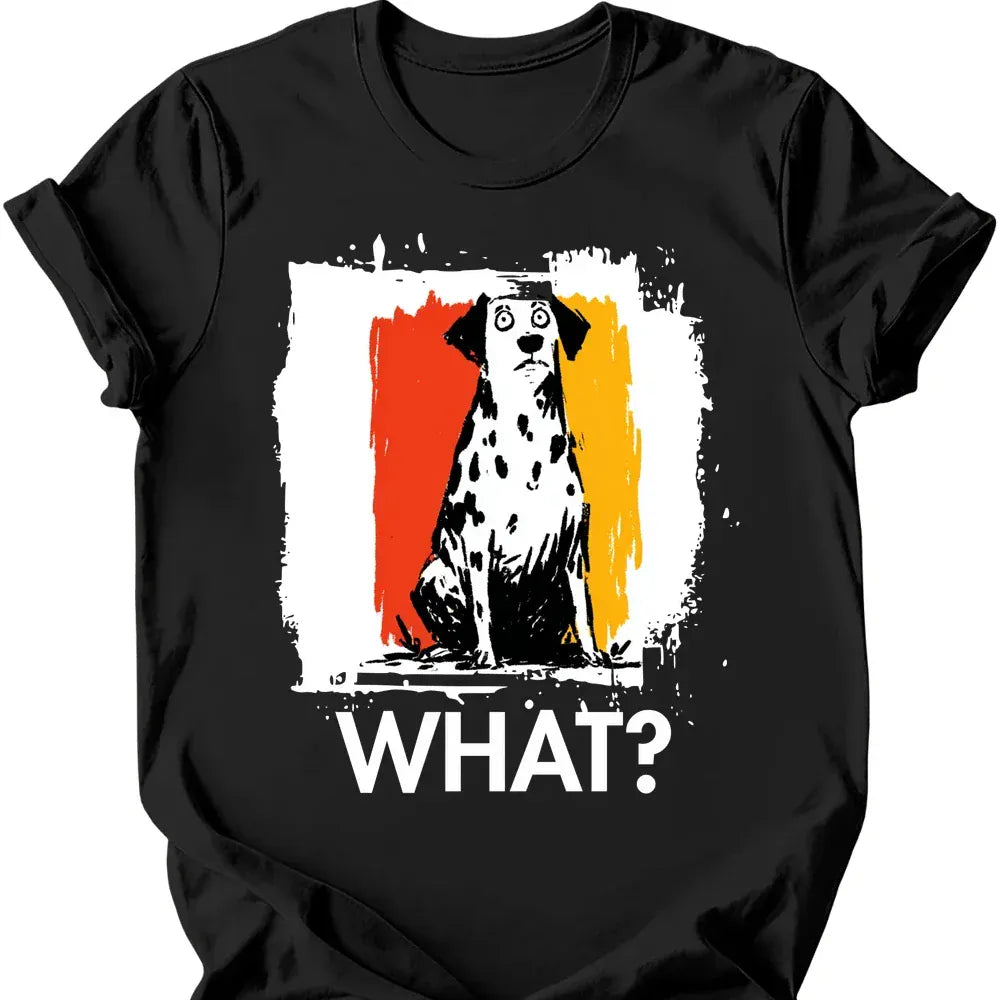 Dalmatian what tee black