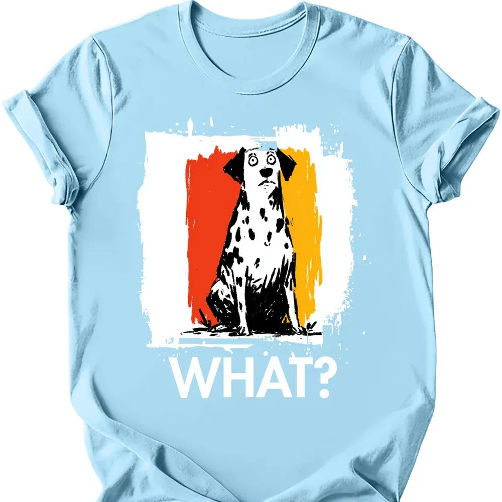 Dalmatian what tee light blue