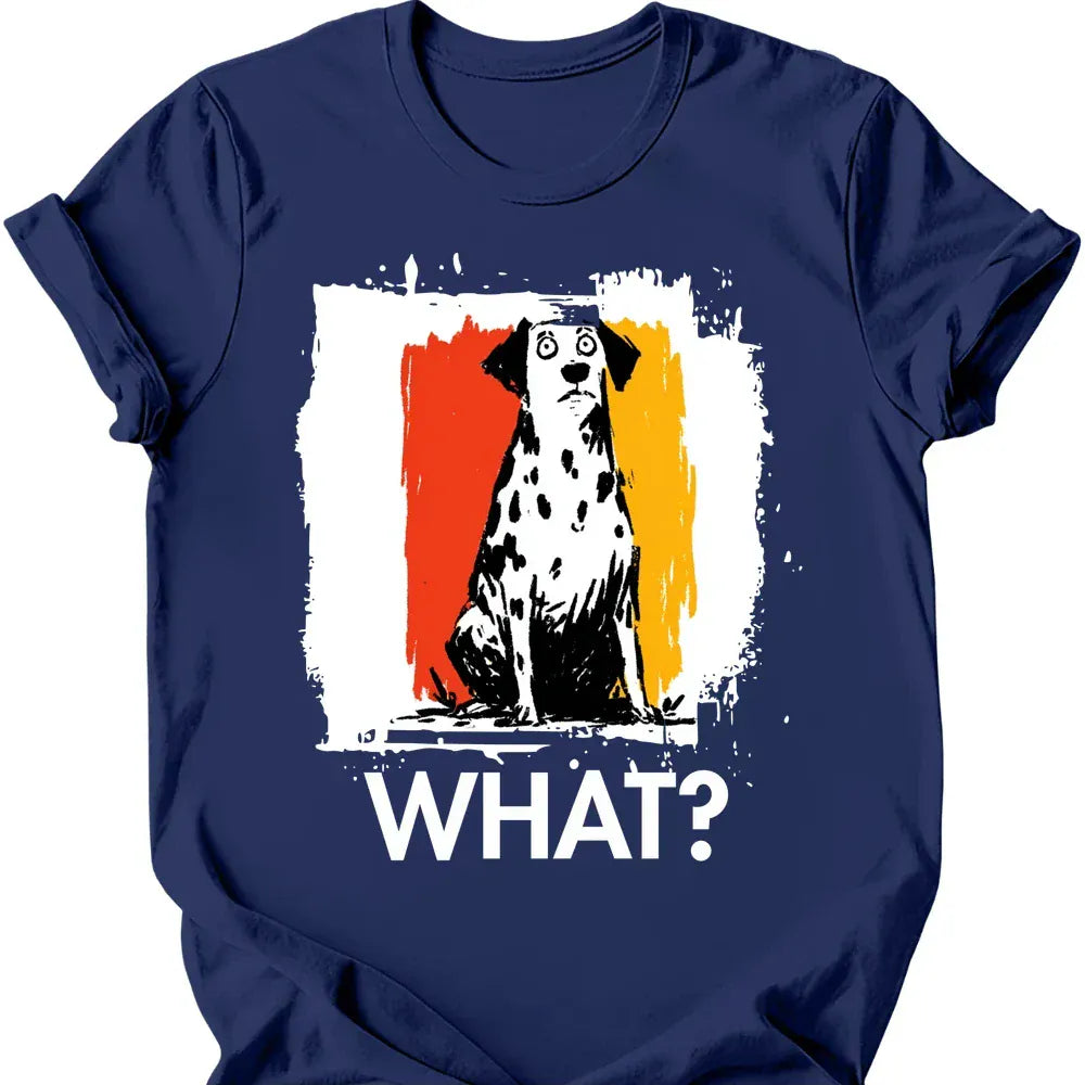 Dalmatian what tee navy