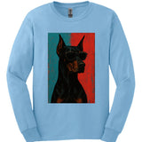 Doberman - Punk Dog Long Sleeve