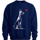 Doberman - Sketch Dog Sweater