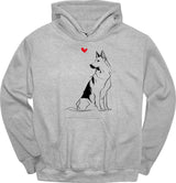 Dutch Shepherd - Sketch Dog Hoodie