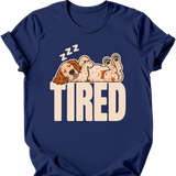 English Setter - Tired Dog T-Shirt