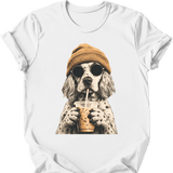 English Setter - Hipster Dog T-Shirt