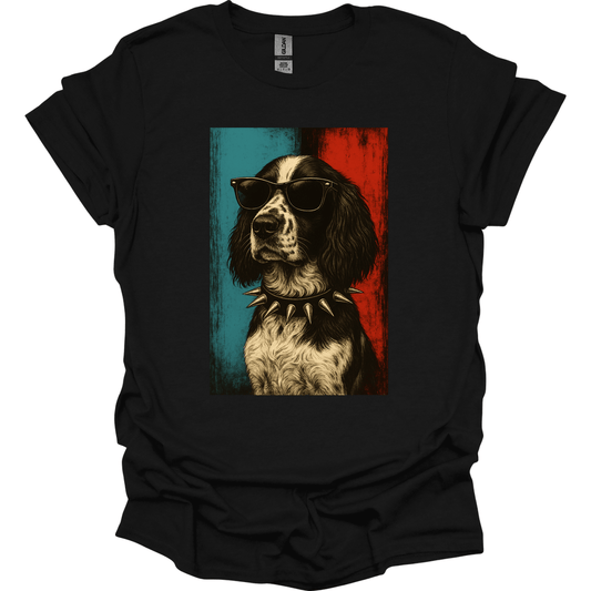 English Springer Spaniel - Punk Dog T-Shirt
