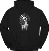 English Springer Spaniel - Tilted Dog Hoodie