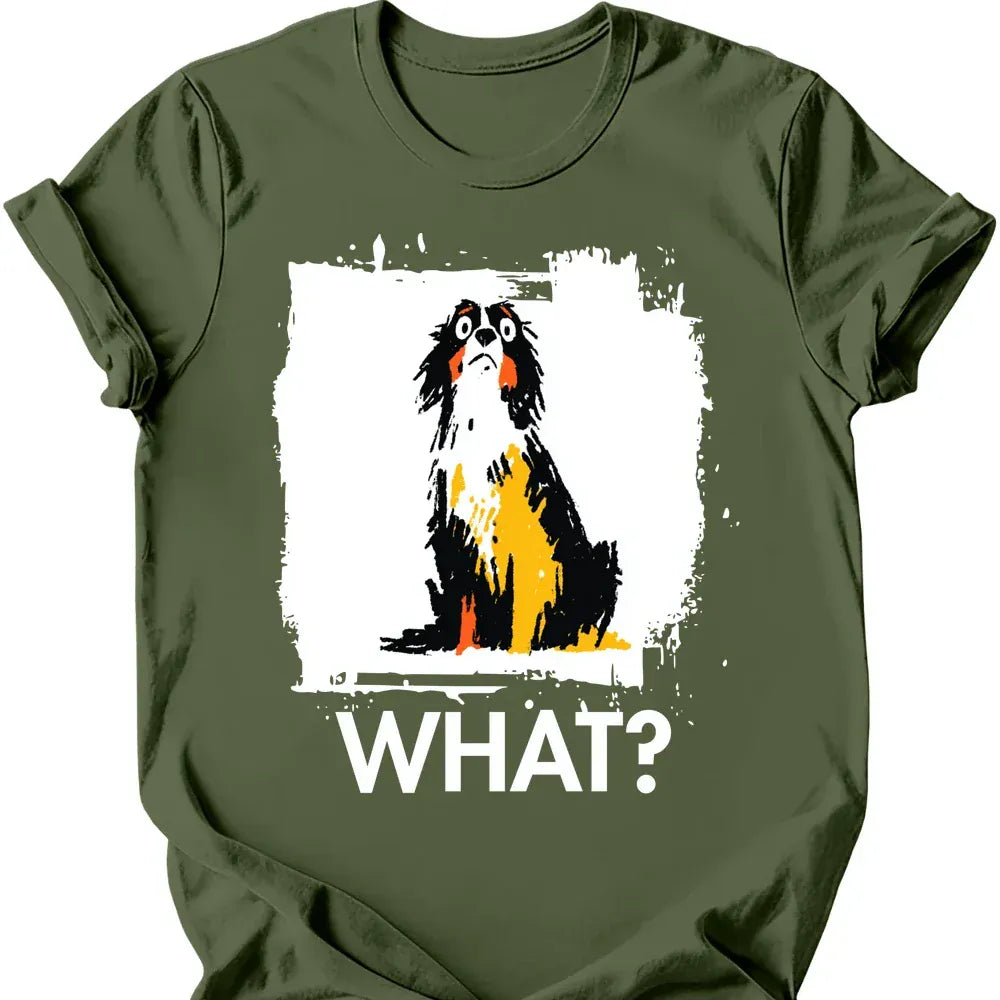 English Springer Spaniel what tee military green