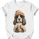 English Springer Spaniel - Hipster Dog T-Shirt