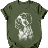 English Setter - Tilted Dog T-Shirt