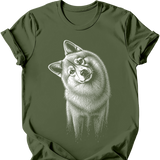 Finnish Spitz - Tilted Dog T-Shirt