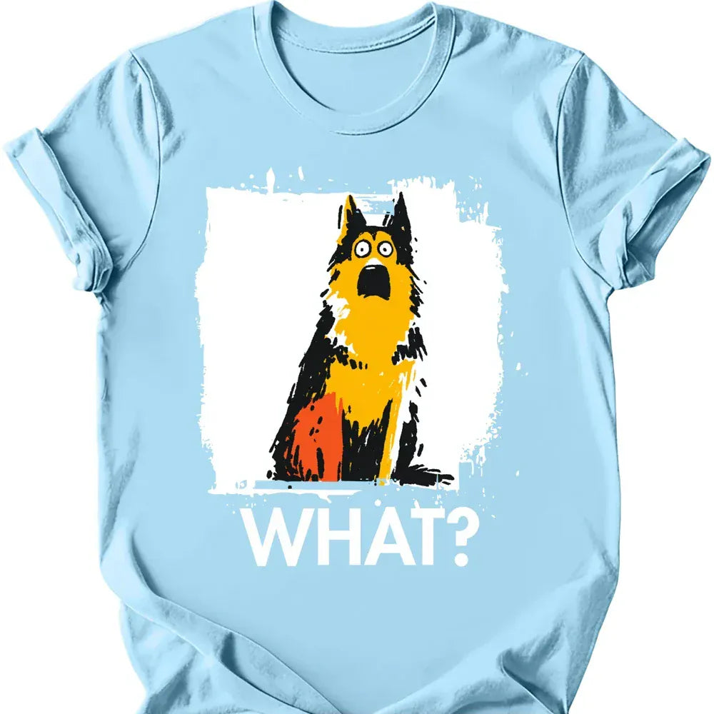 German Shepherd what tee light blue