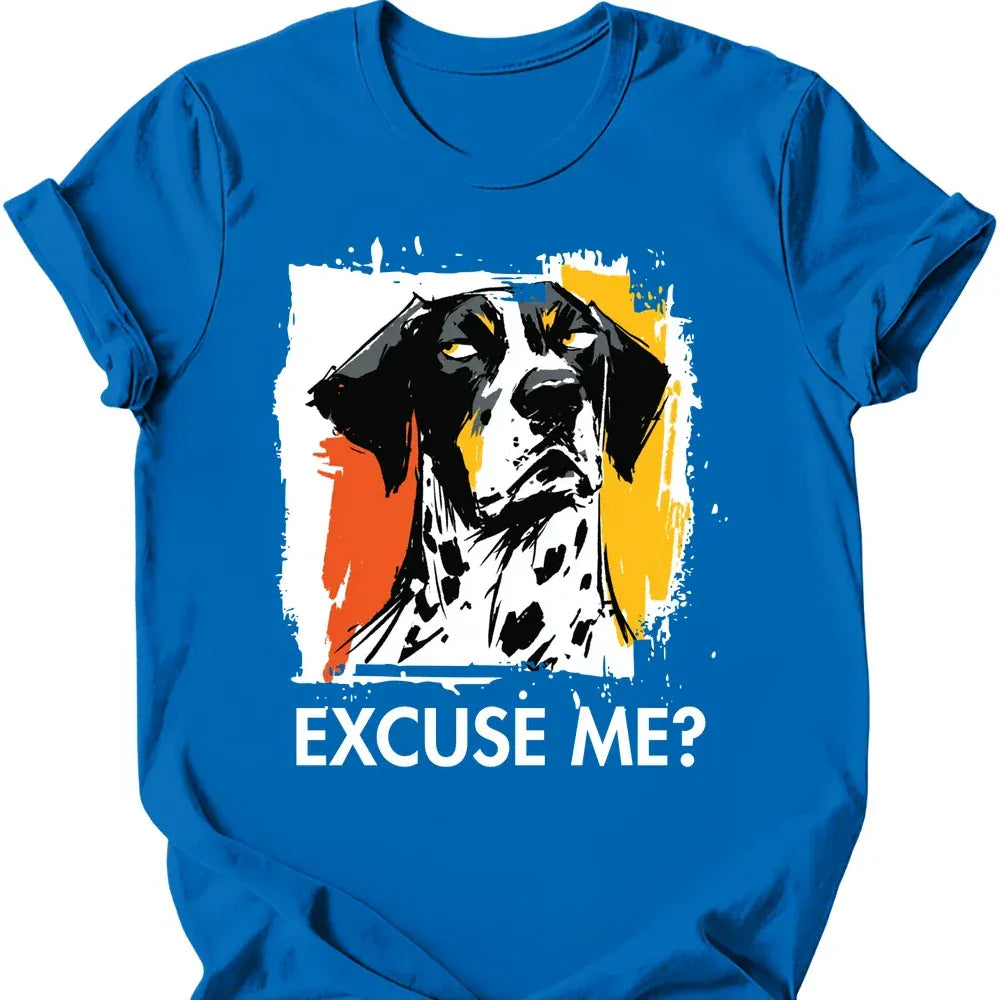 German Shorthaired Pointer excuse me tee royal