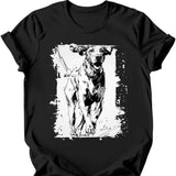 German Shorthaired Pointer - Running Dog T-Shirt