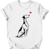 German Shorthaired Pointer - Sketch Dog T-Shirt