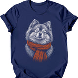 German Spitz - Winter Dog T-Shirt
