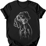 German Shorthaired Pointer - Tilted Dog T-Shirt