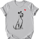Giant Schnauzer - Sketch Dog T-Shirt