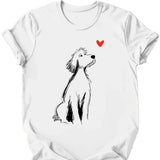 Goldendoodle - Sketch Dog T-Shirt